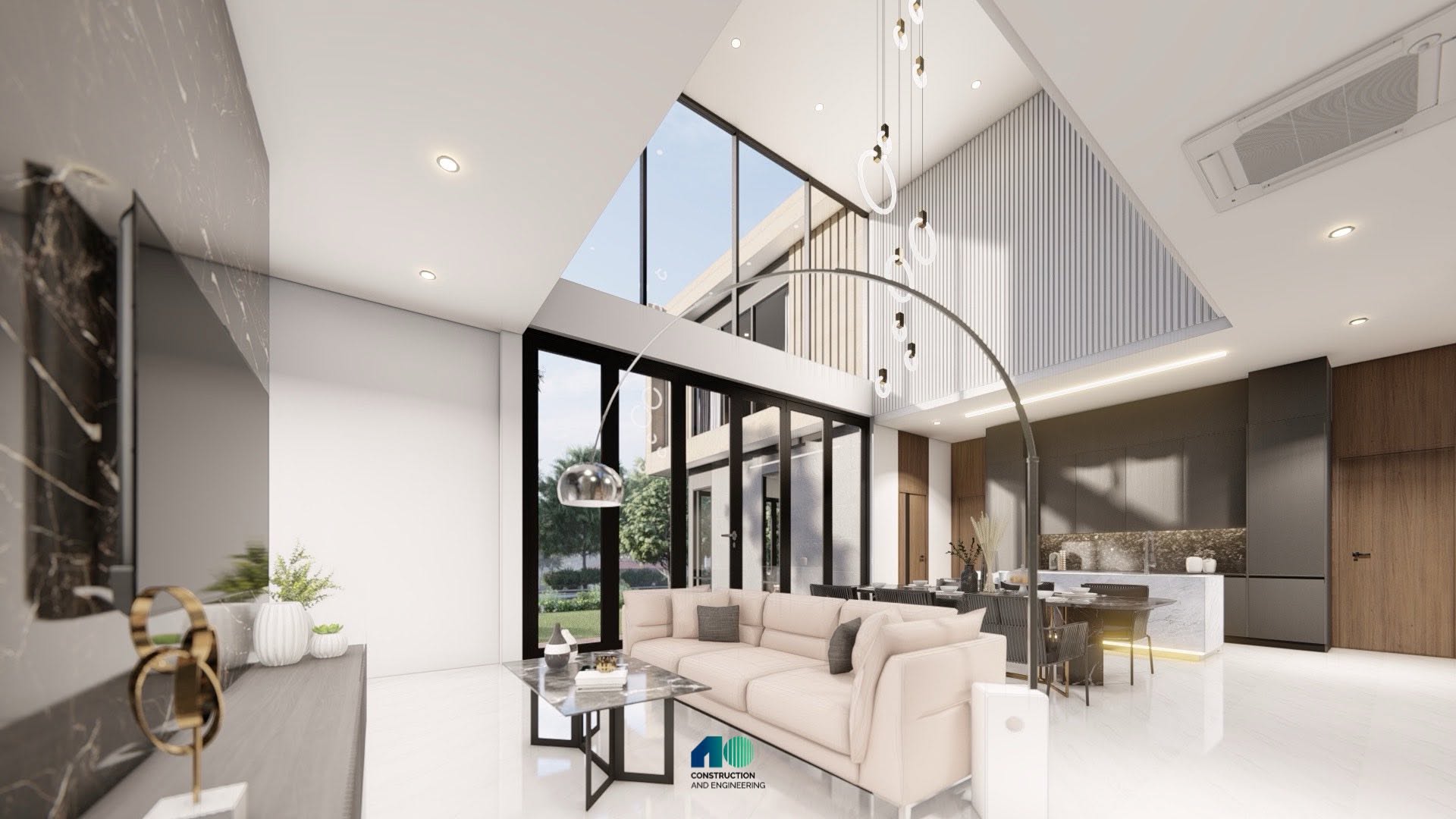 บ้านพักอาศัย 2 ชั้น Style Modern สำหรับนักสะสม อ.เมืองจันทบุรี จ.จันทบุรี ภาพแนวคิดการออกแบบ รูปที่ 2
