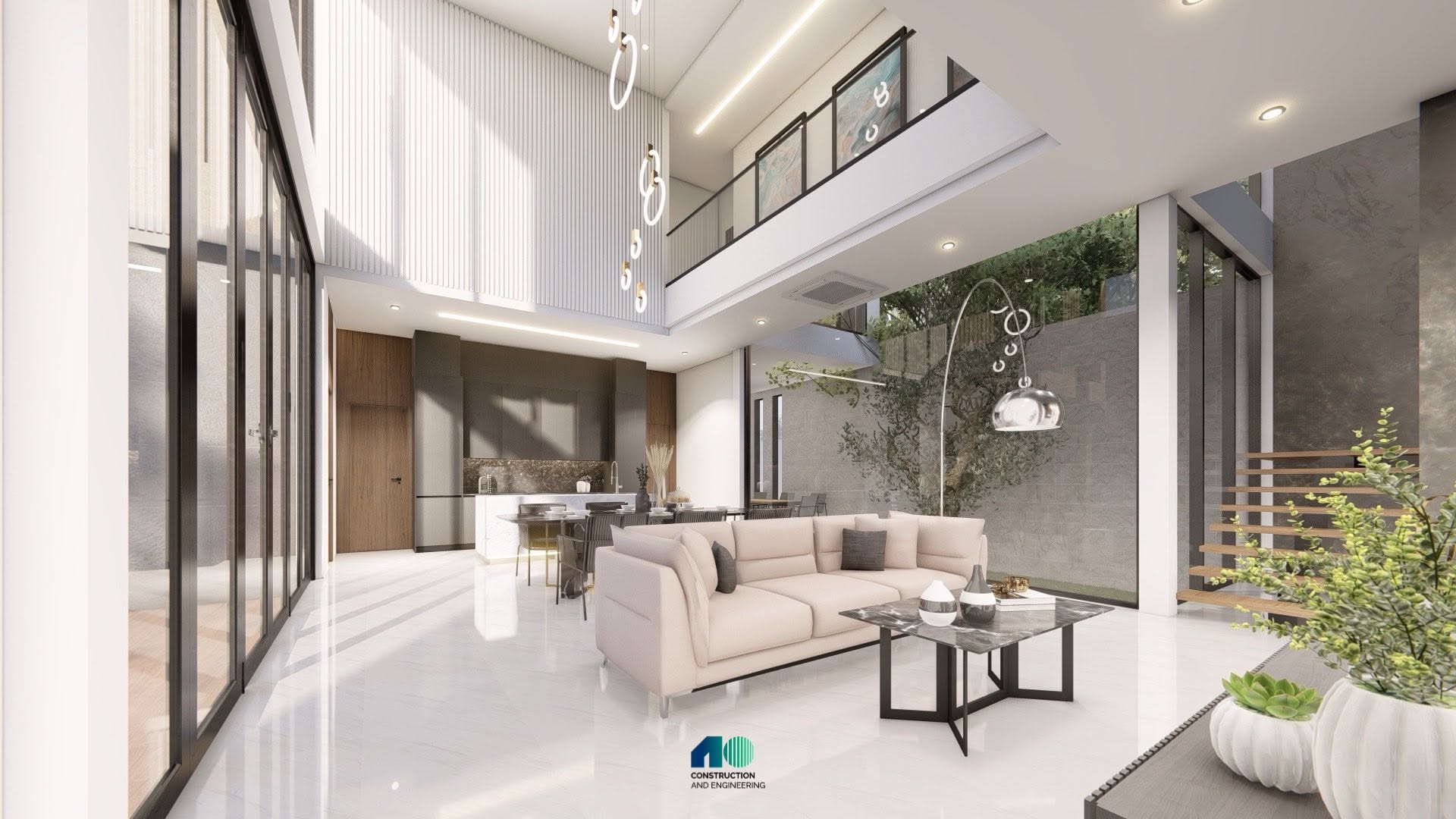บ้านพักอาศัย 2 ชั้น Style Modern สำหรับนักสะสม อ.เมืองจันทบุรี จ.จันทบุรี ภาพแนวคิดการออกแบบ รูปที่ 3
