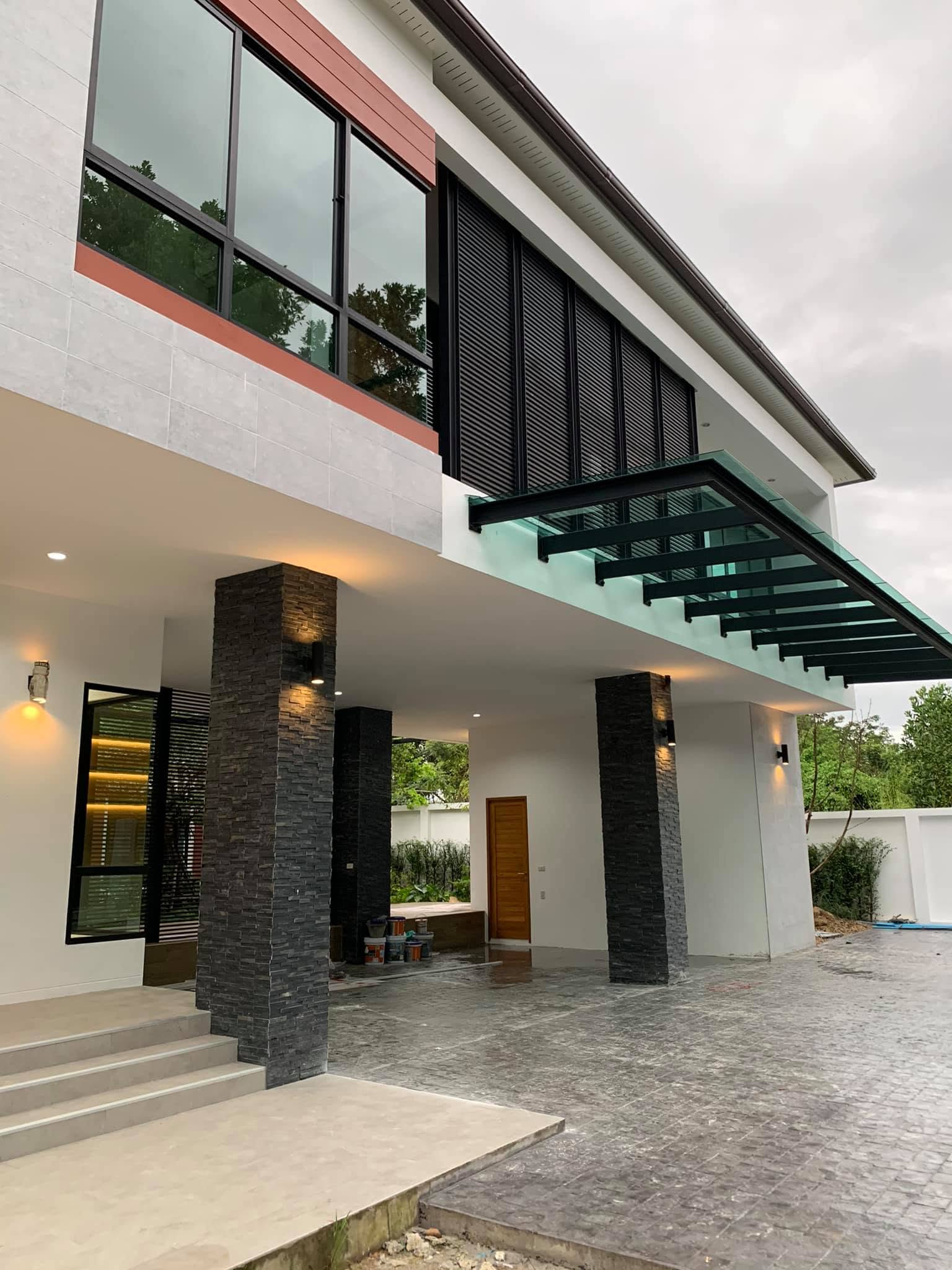 บ้านพักอาศัย 2 ชั้น พื้นที่ใช้สอย 600 ตารางเมตร อ.สอยดาว จ.จันทบุรี ภาพผลงานจริง รูปที่ 43